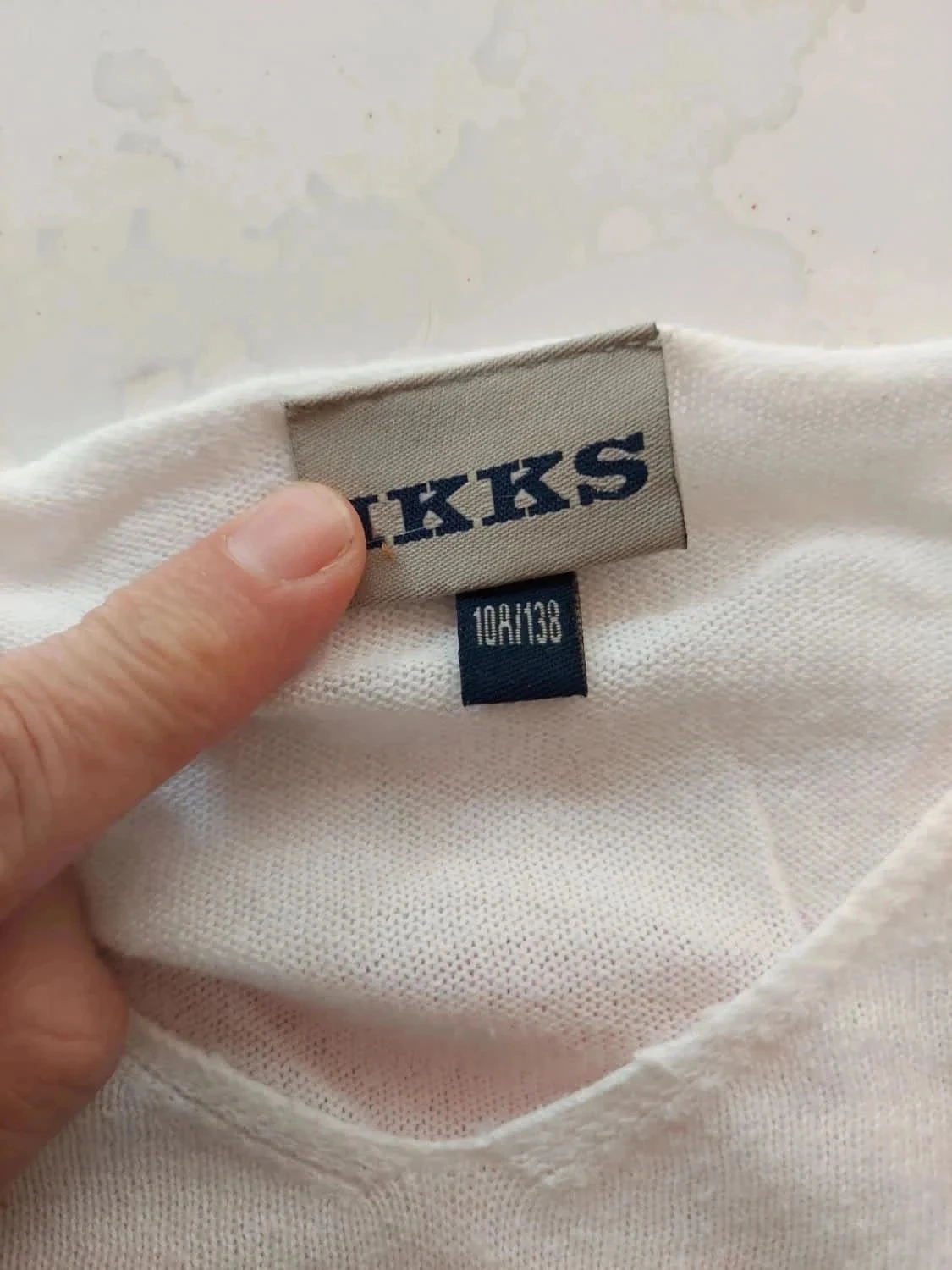 Falda de mezclilla H&M suéter fino ikks 8/10 años – photo 9